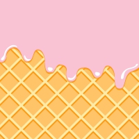 Serviettes 24x24 cm - Waffle Pink