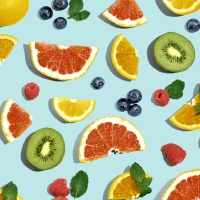 Servietten 33x33 cm - Summer Fruity