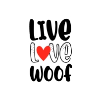 餐巾33x33厘米 - Love Woof