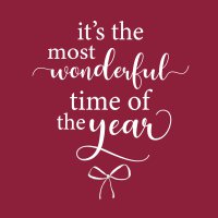 Servilletas 33x33 cm - Wonderful time