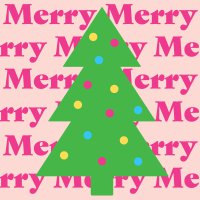 Servietten 33x33 cm - Christmas Merry