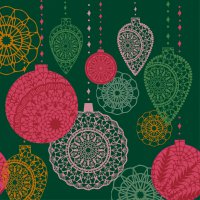 Servilletas 33x33 cm - Opulent baubles