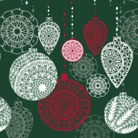 Servilletas 24x24 cm - Opulent baubles