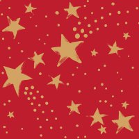 Napkins 33x33 cm - Shooting stars