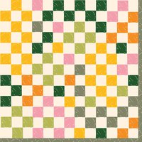 Serviettes 24x24 cm - Citrus grid