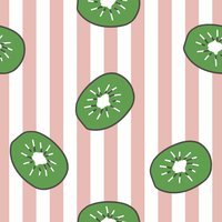 Napkins 33x33 cm - Kiwi lines