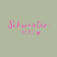 餐巾33x33厘米 - Schwester herz