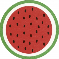 Serwetki wykrawane - Melon