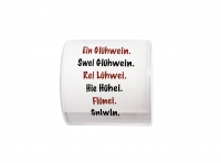 bedrucktes Toilettenpapier - Topi Glühwein