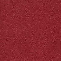 Servetten 33x33 cm - Moments Ornament red