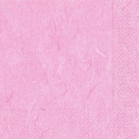 Serviettes 33x33 cm - Pure rosé