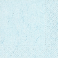 Serviettes 33x33 cm - Pure pastel blue