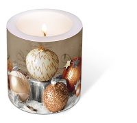 decorative candle - Candle Bauble arrangement