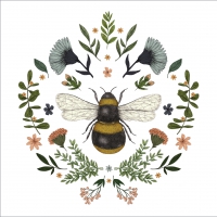 餐巾25x25厘米 - Secret Bee Napkin 25x25