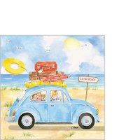 Serviettes 25x25 cm - To the Beach