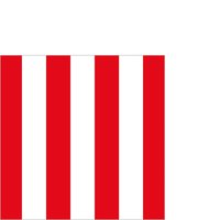 Napkins 25x25 cm - L1 red