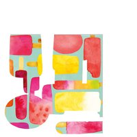 Serviettes 25x25 cm - Ice Cream