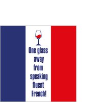 Napkins 25x25 cm - One Glass Away