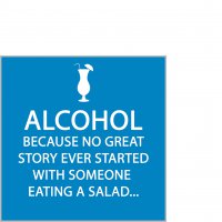 Napkins 25x25 cm - Alcohol Story