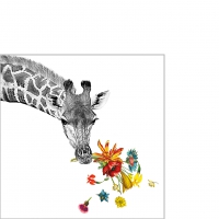 Serwetki 25x25 cm - Happy Giraffe 25x25 cm