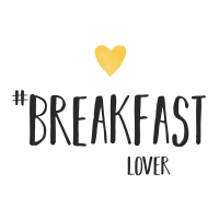 餐巾33x33厘米 - Breakfast Lover Napkin 33x33