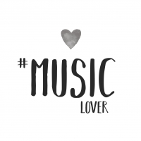 Салфетки 33x33 см - Music Lover Napkin 33x33