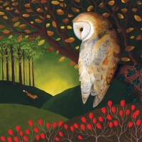 Serviettes 33x33 cm - The Owls Dream Napkin 33x33