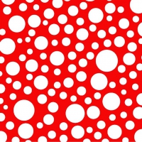 Napkins 33x33 cm - Dots red Napkin 33x33