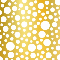 餐巾33x33厘米 - Dots goldy