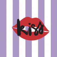 Napkins 33x33 cm - Formart Kiss Napkin