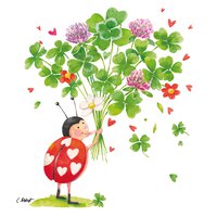 Napkins 33x33 cm - Lucky!