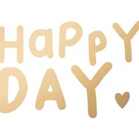 Servietten 33x33 cm - Happy Heart gold