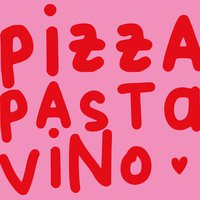 Napkins 33x33 cm - Pizza, Pasta, Vino rose