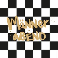 餐巾33x33厘米 - Männerabend Formart