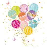 餐巾33x33厘米 - Balloons