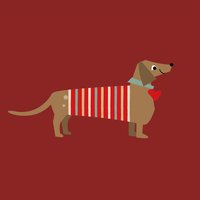 餐巾33x33厘米 - Sir Toby red