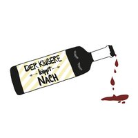 Servietten 33x33 cm - Der Klügere kippt nach 