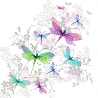 餐巾33x33厘米 - Dragonfly Groove