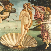 餐巾33x33厘米 - Birth of Venus 33x33 cm