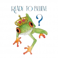 餐巾33x33厘米 - Ready to believe 33x33 cm