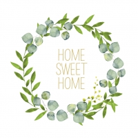 餐巾33x33厘米 - Home Sweet Home Napkin 33x33