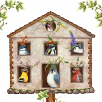 Servilletas 33x33 cm - House Party Napkin 33x33