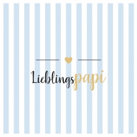 餐巾33x33厘米 - Lieblingspapi Napkin 33x33