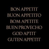 Serwetki 33x33 cm - Bon Appetit, Guten Appetit