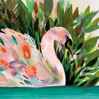 Napkins 33x33 cm - Swan Song