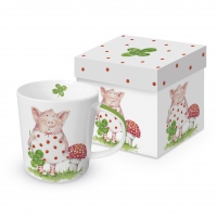 Kaffeebecher Trend Mug - Lucky Piggy