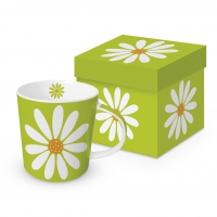Coffee mug Trend Mug - Happy Flower green