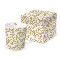 Coffee mug Trend Mug - Pretty tendrils gold