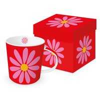 Taza de café Taza Trend - Happy Flower red