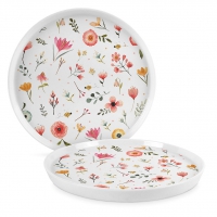 Porcelain plate 21cm - Oh Happy Day Trend Plate 21